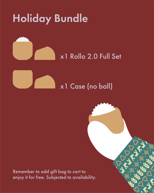 Holiday Bundle (1 Rollo 2.0 + 1 Spare Case + 1 Gift Bag)